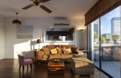 Rothschild area 2 bedrooms fully furnished for short term rental in Tel Aviv