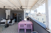 Shalom Alehem Mini Penthouse Duplex 3 bedrooms 93 sqm Terrasse 35 sqm Lift Parking Apartment for sale in Telaviv