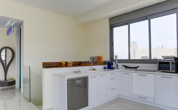 Rabbi Meir Penthouse 4 bedrooms 140 sqm Terace 60 sqm Lift Parking Apartment for sale in Tel Aviv